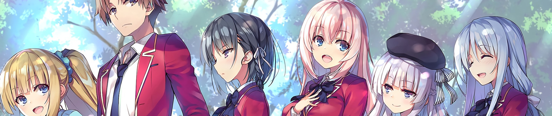 Arte da 4a temporada de Classroom of the Elite no Crunchyroll