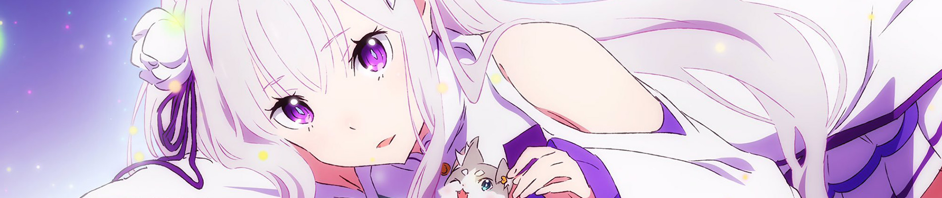 Arte da 4a temporada de Re:Zero no Crunchyroll