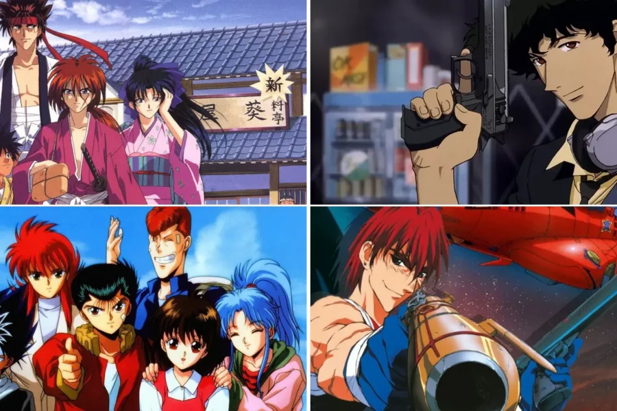 Samurai X, Cowboy Bebop, Yu Yu Hakusho e Outlaw Star, animes antigos que valem a pena